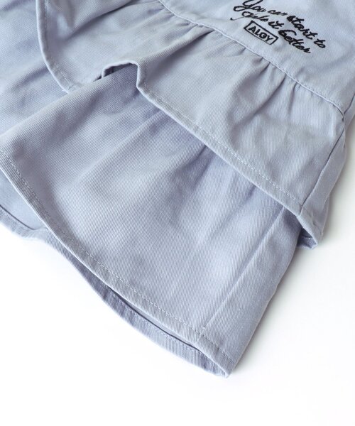 algy（アルジー）の「フリルスカパン（スカート・キッズ・ブラック/サックスブルー/ライム・SMALL/MEDIUM/X-SMALL/XX-SMALL）」の14枚目の写真