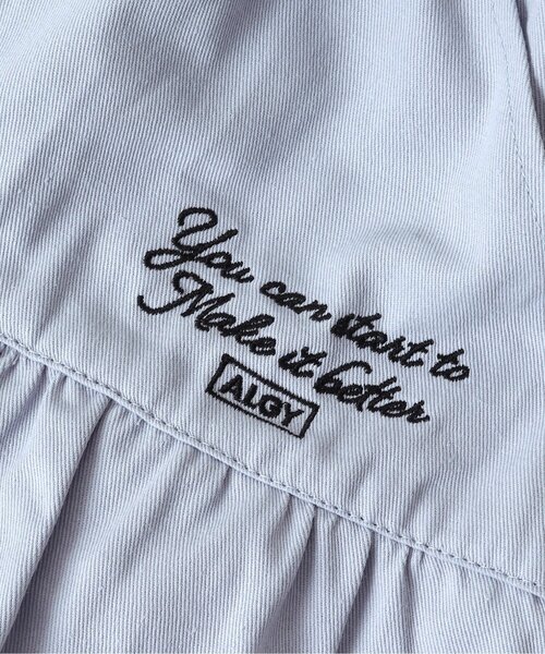 algy（アルジー）の「フリルスカパン（スカート・キッズ・ブラック/サックスブルー/ライム・SMALL/MEDIUM/X-SMALL/XX-SMALL）」の15枚目の写真