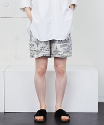 美品manipuri ショートパンツ花柄マニプリFree size