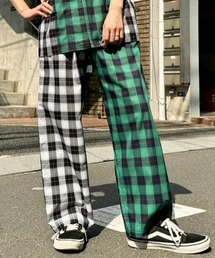 Candy Stripper | CHECK COMBINED パンツ(その他パンツ)