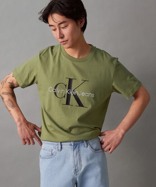 セール】モノグラム エンブロイド Tシャツ（Tシャツ/カットソー