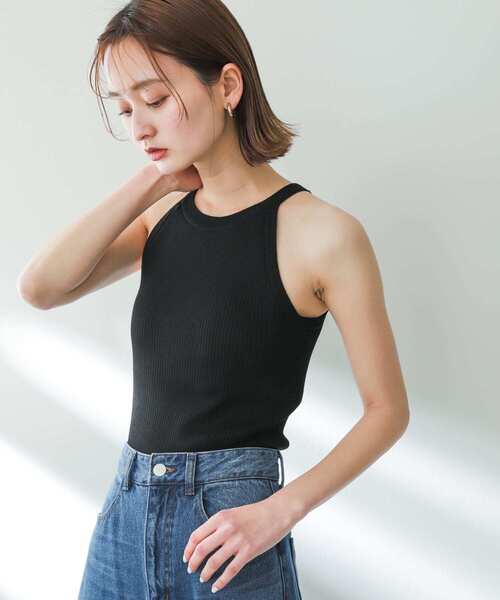 カップツキアメスリニットタンクトップ