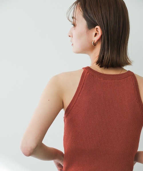 カップツキアメスリニットタンクトップ