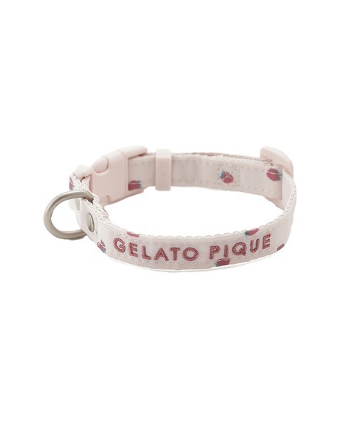 gelato pique(ジェラートピケ)の「【CAT&DOG】【販路限定商品】モチーフ柄首輪(リード/ハーネス/首輪・レディース・ピンク/ベージュ・SMALL/MEDIUM/LARGE)」の11枚目の写真