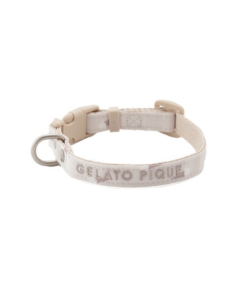 gelato pique(ジェラートピケ)の「【CAT&DOG】【販路限定商品】モチーフ柄首輪(リード/ハーネス/首輪・レディース・ピンク/ベージュ・SMALL/MEDIUM/LARGE)」の12枚目の写真