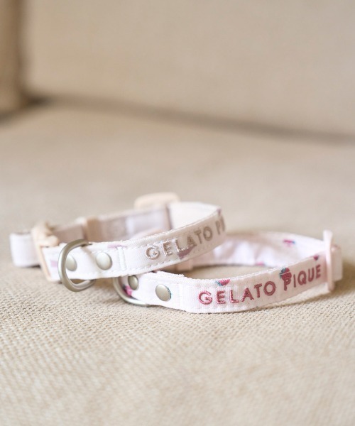 gelato pique(ジェラートピケ)の「【CAT&DOG】【販路限定商品】モチーフ柄首輪(リード/ハーネス/首輪・レディース・ピンク/ベージュ・SMALL/MEDIUM/LARGE)」の18枚目の写真