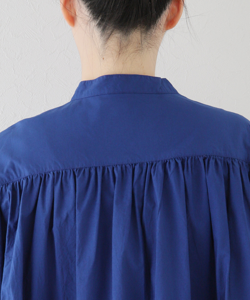 セール】ポプリン スタンドシャツ（シャツ/ブラウス）｜JOURNAL