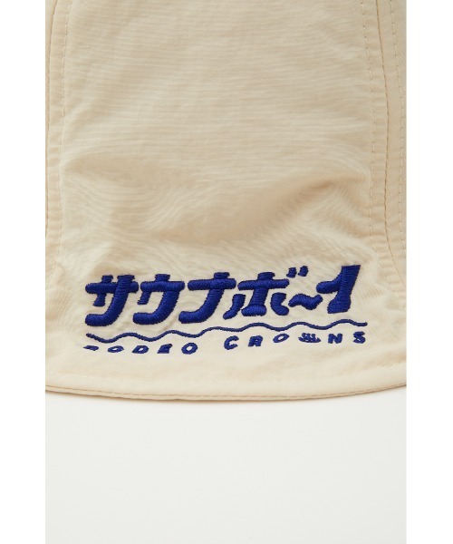 RODEO CROWNS WIDE BOWL(ロデオクラウンズワイドボウル)の「サウナボーイ サウナハット(ハット・レディース・アイボリー/ブラック・FREE)」の10枚目の写真