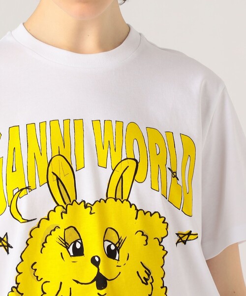 GANNI（ガニー）の「GANNI プリント Tシャツ（Tシャツ