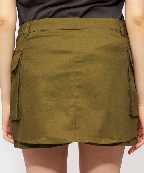 FOREVER 21（フォーエバー トゥエンティーワン）の「ワークローライズミニスカパン（スカート・レディース・ホワイト/グリーン系その他3/ブラック・SMALL/MEDIUM）」の8枚目の写真