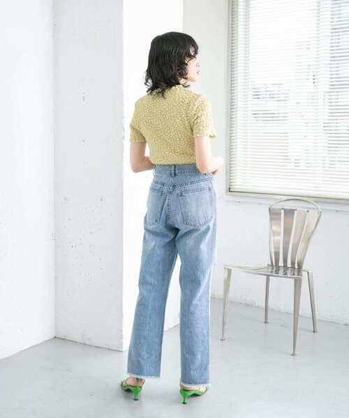 セール】リメイクダメージスリットデニム（デニムパンツ）｜KBF