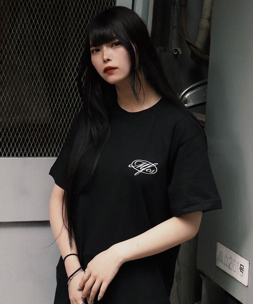 MFC STORE（エムエフシーストア）の「MFC STORE CURSIVE LOGO S/S TEE（Tシャツ/カットソー・メンズ・オレンジ系/ライトオリーブ/ホワイト/ブラック・S/M/L/XL/XXL）」の3枚目の写真