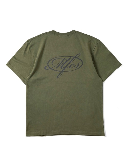 MFC STORE（エムエフシーストア）の「MFC STORE CURSIVE LOGO S/S TEE（Tシャツ/カットソー・メンズ・オレンジ系/ライトオリーブ/ホワイト/ブラック・S/M/L/XL/XXL）」の10枚目の写真