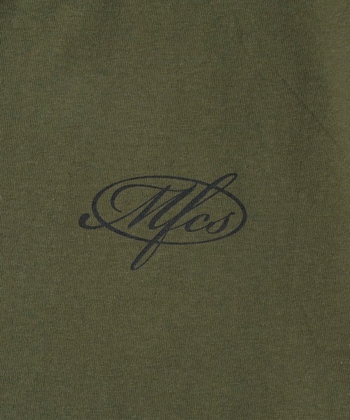 MFC STORE（エムエフシーストア）の「MFC STORE CURSIVE LOGO S/S TEE（Tシャツ/カットソー・メンズ・オレンジ系/ライトオリーブ/ホワイト/ブラック・S/M/L/XL/XXL）」の18枚目の写真