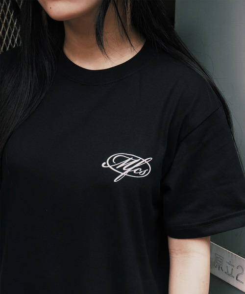 MFC STORE（エムエフシーストア）の「MFC STORE CURSIVE LOGO S/S TEE（Tシャツ/カットソー・メンズ・オレンジ系/ライトオリーブ/ホワイト/ブラック・S/M/L/XL/XXL）」の8枚目の写真