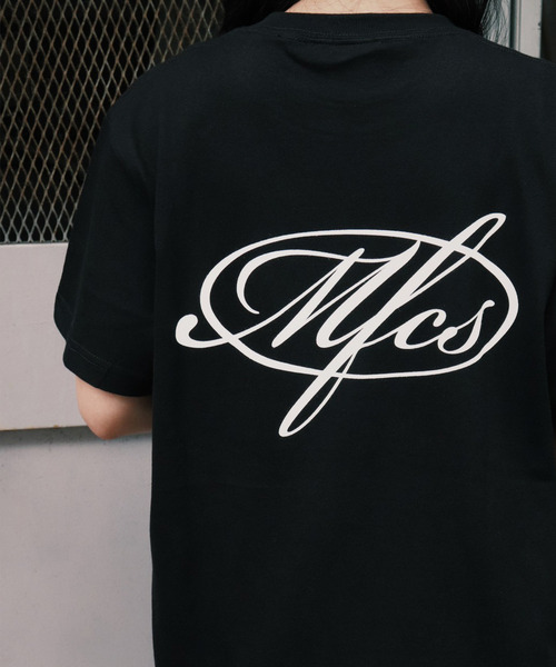 MFC STORE（エムエフシーストア）の「MFC STORE CURSIVE LOGO S/S TEE（Tシャツ/カットソー・メンズ・オレンジ系/ライトオリーブ/ホワイト/ブラック・S/M/L/XL/XXL）」の7枚目の写真