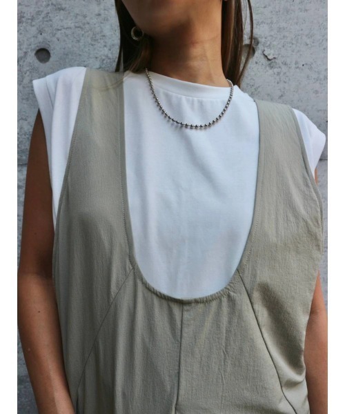 TRUNC（トランクエイティーエイト）の「Relaxed Fit Overalls（サロペット/オーバーオール・レディース・グレイッシュベージュ・FREE）」の16枚目の写真