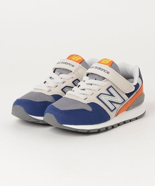 NEW BALANCE(ニューバランス)の「New Balance ニューバランス 17-22 YV996MB3(M) YV996 YV996MB3 NAVY/ORG(MB3)(スニーカー・キッズ・マルチ・18/17/19/22.0cm/20/21)」の1枚目の写真