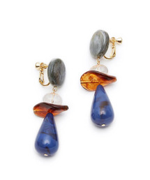 drip drop stone earring