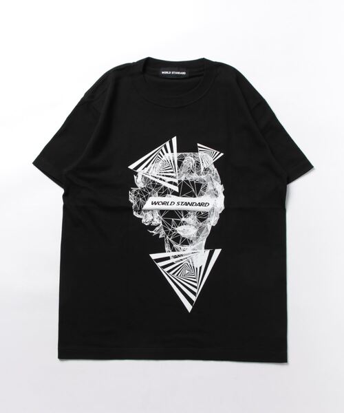 WORLD STANDARD(ワールドスタンダード)の「WORLD STANDARD/ワールドスタンダード プリント 半袖Tシャツ WSHT-007(Tシャツ/カットソー・メンズ・ブラック/ホワイト・L/M/XL)」の11枚目の写真