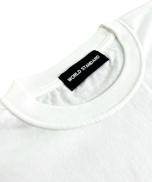 WORLD STANDARD(ワールドスタンダード)の「WORLD STANDARD/ワールドスタンダード プリント 半袖Tシャツ WSHT-007(Tシャツ/カットソー・メンズ・ブラック/ホワイト・L/M/XL)」の6枚目の写真