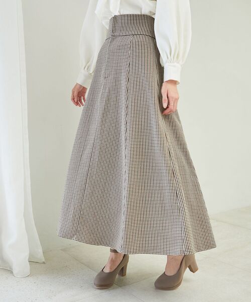 MAJESTIC LEGON(マジェスティックレゴン)の「バックレースアップフレアスカート(スカート・レディース・ホワイト系その他/ブラック系その他2/ブルー系その他4/ピンク系その他2/ブラック/ブラック系その他/ブラウン系その他2/ベージュ系その他2・SMALL/MEDIUM)」の22枚目の写真