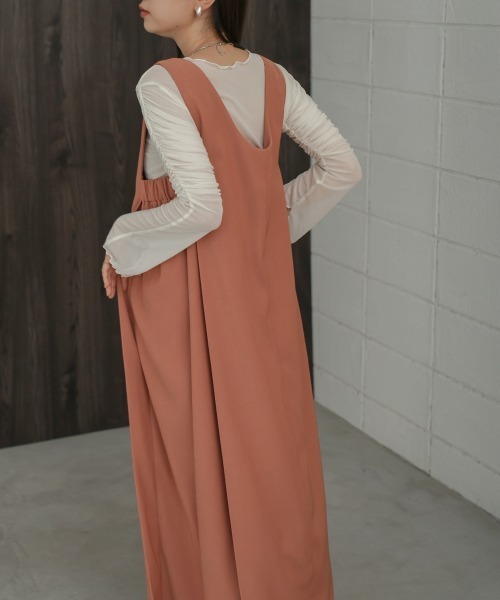 セール】【低身長さん向けサイズあり】前後2WAYサイドギャザー  