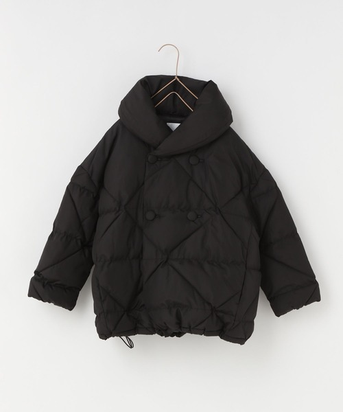 LOWRYS FARM（ローリーズファーム）の「エアサーマルショールカラージャケット　906773（ダウンジャケット/コート・キッズ・アイボリー/パープル/ブラック・130cm/110cm/150cm）」の17枚目の写真