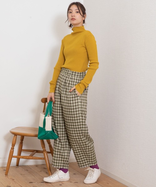 POU DOU DOU(プードゥドゥ)の「2タックペグトップパンツ(その他パンツ・レディース・ブラウン/ダークグレー/グレー系その他・3)」の8枚目の写真