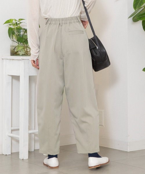 POU DOU DOU(プードゥドゥ)の「2タックペグトップパンツ(その他パンツ・レディース・ブラウン/ダークグレー/グレー系その他・3)」の21枚目の写真