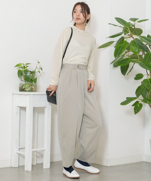 【セール】2タックペグトップパンツ（その他パンツ）｜POU DOU DOU（プードゥドゥ）