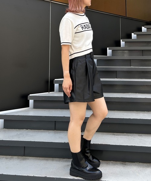 INGNI(イング)の「共ベルト付フェイクレザーキュロット/パンツ(その他パンツ・レディース・アイボリー/ブラック/ブラウン・FREE)」の20枚目の写真