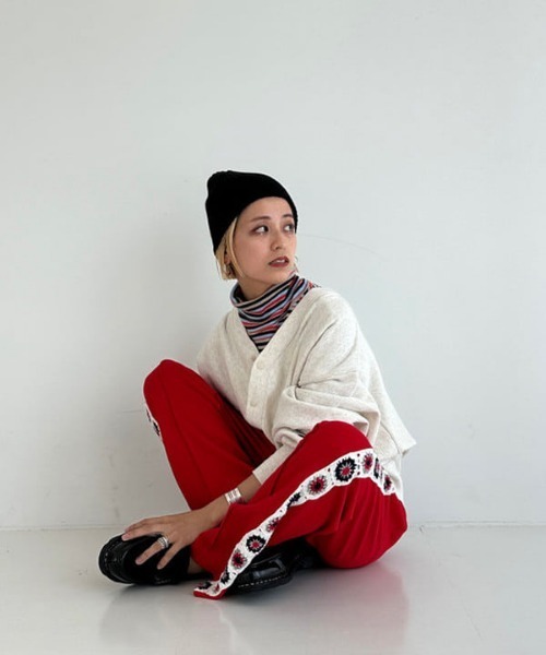 B:MING by BEAMS（ビーミングバイビームス）の「リブ ニット キャップ（ニットキャップ/ビーニー・レディース・ブラック/チャコールグレー/アイボリー・FREE）」の9枚目の写真