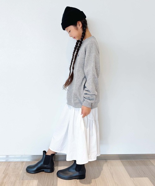 CIAOPANIC TYPY(チャオパニックティピー)の「【KIDS】2WAYナイロンギャザーキャミワンピース(ワンピース・キッズ・ホワイト/チャコールグレー・XL/L/S/XXL/M)」の21枚目の写真