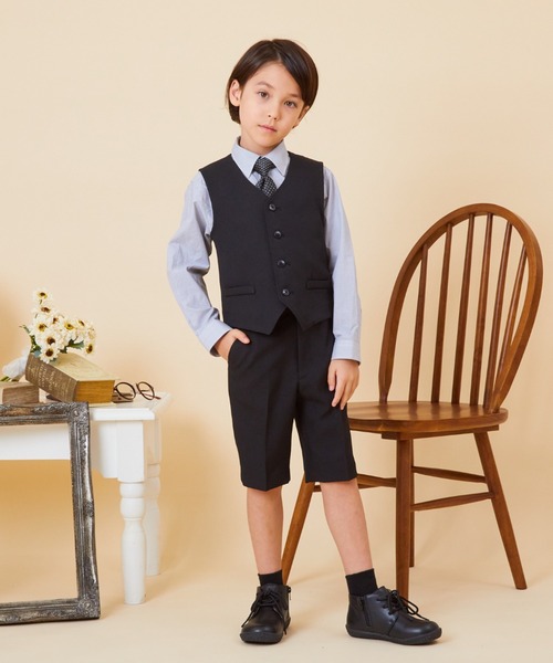 Ready Freddy ネイビー フォーマルスーツ　130B セール40％OFF】レジメンタルタイベーシックスーツセット 110