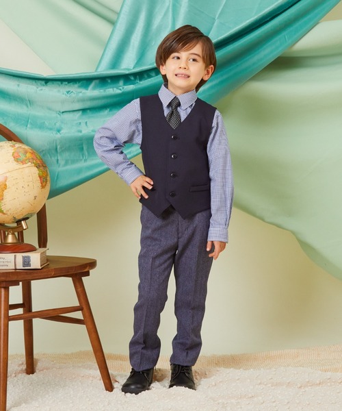 CHOPIN ダークネイビー フォーマルスーツ ベスト付き 楽天市場】【新作！】子供服 フォーマル 男の子 半袖 発表会