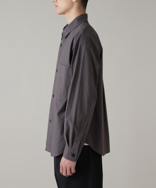MHL.（エムエイチエル）の「BRUSHED COTTON PLAINWEAVE（シャツ