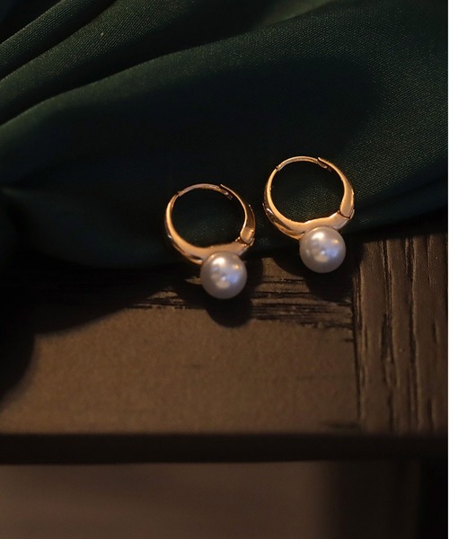 LA VORAGINE(ラ ヴォラジネ)の「金属アレルギー対応エコパールピアス(ピアス(両耳用)・レディース・ピンクゴールド/シルバー/ゴールド・FREE)」の20枚目の写真
