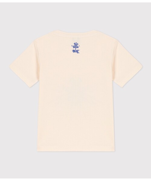 PETIT BATEAU（プチバトー）の「プリント半袖Ｔシャツ（Tシャツ/カットソー・キッズ・オフホワイト/ホワイト系その他・6YEAR/12YEAR/10YEAR/8YEAR）」の3枚目の写真