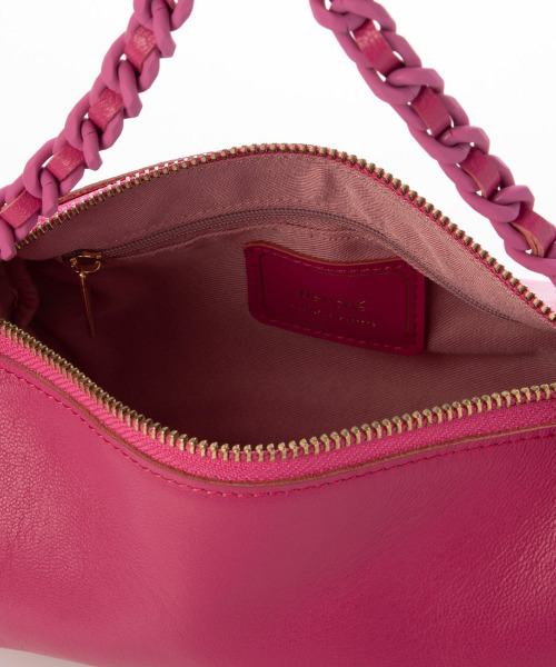 perche（ペルケ）の「ペルケ perche / カラーチェーン筒形2wayショルダー（ショルダーバッグ・レディース・シルバー/グリーン/ゴールド/ピンク/ブラック・FREE）」の6枚目の写真