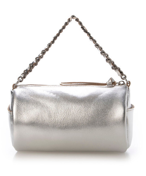 perche（ペルケ）の「ペルケ perche / カラーチェーン筒形2wayショルダー（ショルダーバッグ・レディース・シルバー/グリーン/ゴールド/ピンク/ブラック・FREE）」の10枚目の写真