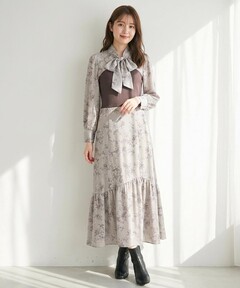 セール】CHECK RETRO SLENDER DRESS（ワンピース）｜Ameri（アメリ）の