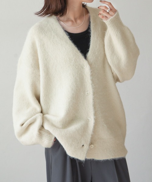 Chillfar（チルファー）の「ウールメランジニットボリューム