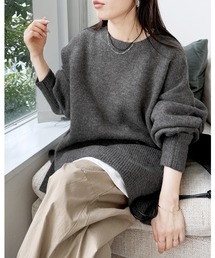 reca | 【ZOZOTOWN限定】ボリューム袖ニットプルオーバー(ニット/セーター)