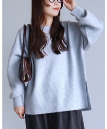 reca | 【ZOZOTOWN限定】ボリューム袖ニットプルオーバー(ニット/セーター)