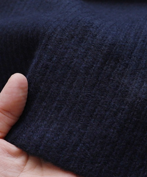 reca（レカ）の「【ZOZOTOWN限定】ボリューム袖ニットプルオーバー（ニット/セーター・レディース・ネイビー/イエロー/オートミール/ブルーグリーン/チャコールグレー/ライトブルー/グレイッシュベージュ/オレンジ・FREE）」の19枚目の写真