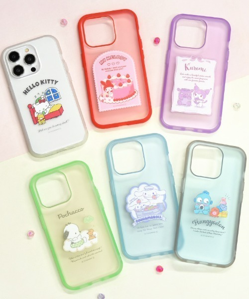 sanrio(サンリオ)の「sanrio/サンリオキャラクターズ IIIIfit Clear iPhone 15 Pro対応ケース(スマホケース/カバー・レディース・ブルー/ライトブルー/レッド/クリア/パープル/ライトグリーン・ONE SIZE)」の10枚目の写真
