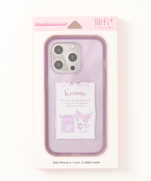 sanrio(サンリオ)の「sanrio/サンリオキャラクターズ IIIIfit Clear iPhone 15 Pro対応ケース(スマホケース/カバー・レディース・ブルー/ライトブルー/レッド/クリア/パープル/ライトグリーン・ONE SIZE)」の13枚目の写真