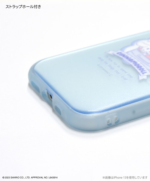sanrio(サンリオ)の「sanrio/サンリオキャラクターズ IIIIfit Clear iPhone 15 Pro対応ケース(スマホケース/カバー・レディース・ブルー/ライトブルー/レッド/クリア/パープル/ライトグリーン・ONE SIZE)」の7枚目の写真