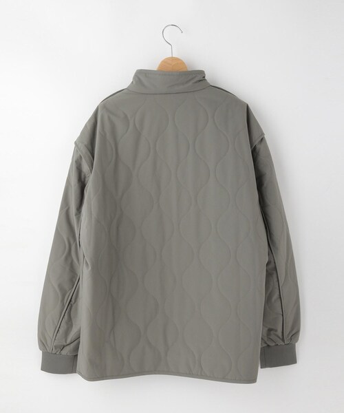 &Bridge(アンドブリッジ)の「GIORDANO キルティングパデッドジャケット(その他アウター・メンズ・ブラック/グリーン・02/04/03)」の4枚目の写真